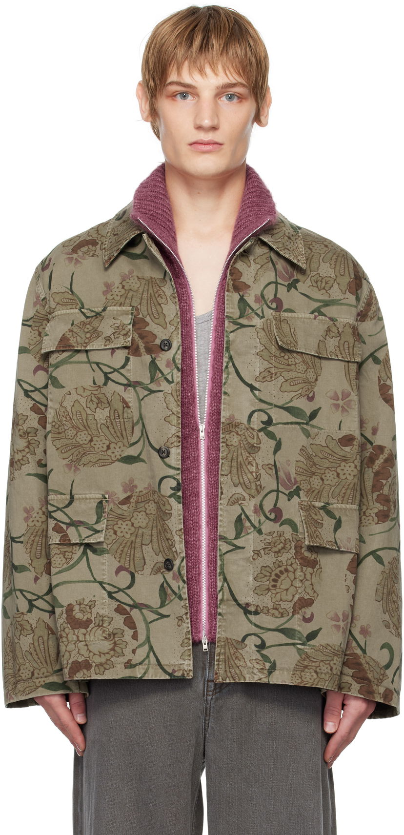 Jakna OUR LEGACY Uniform Zelena | M4241US