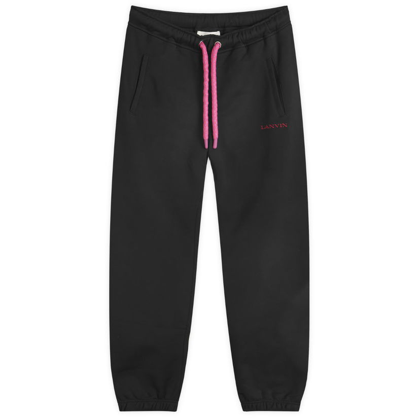 Trenirka LANVIN Tubular Curb Sweat Pants Črna | RM-TR0066-J155-H24-10