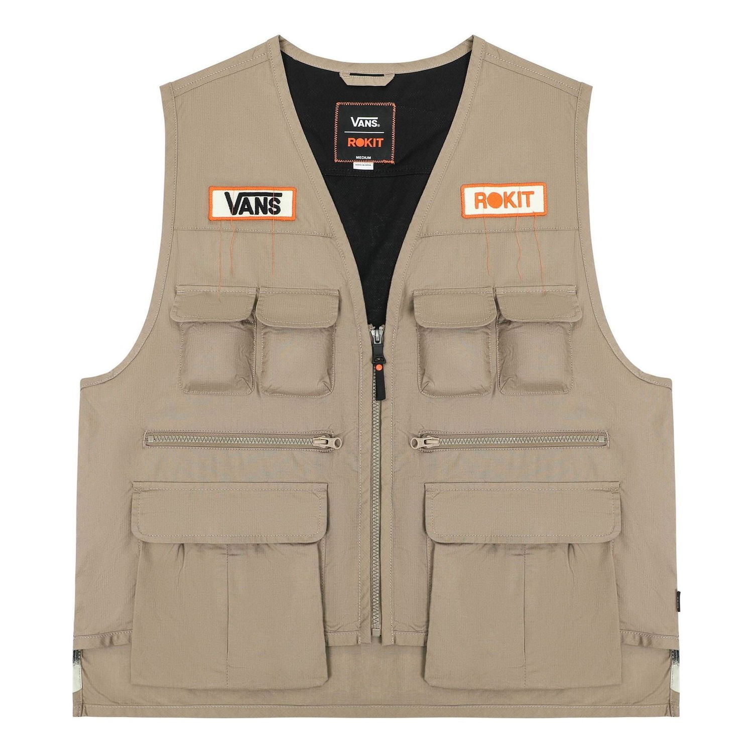 Telovnik Vans  Waltonian Utility Vest Bež | VN0005XAKHK, 0
