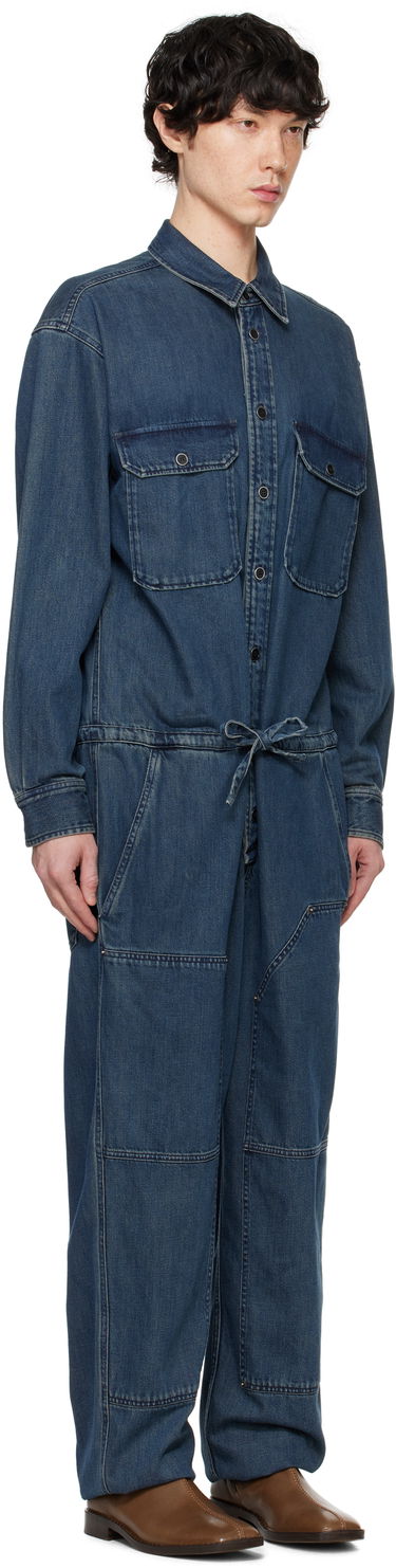 Kombinezon ISABEL MARANT Isabel Marant Otilie Denim Jumpsuit Modra | 25PCB0073HA-C1H06H, 1
