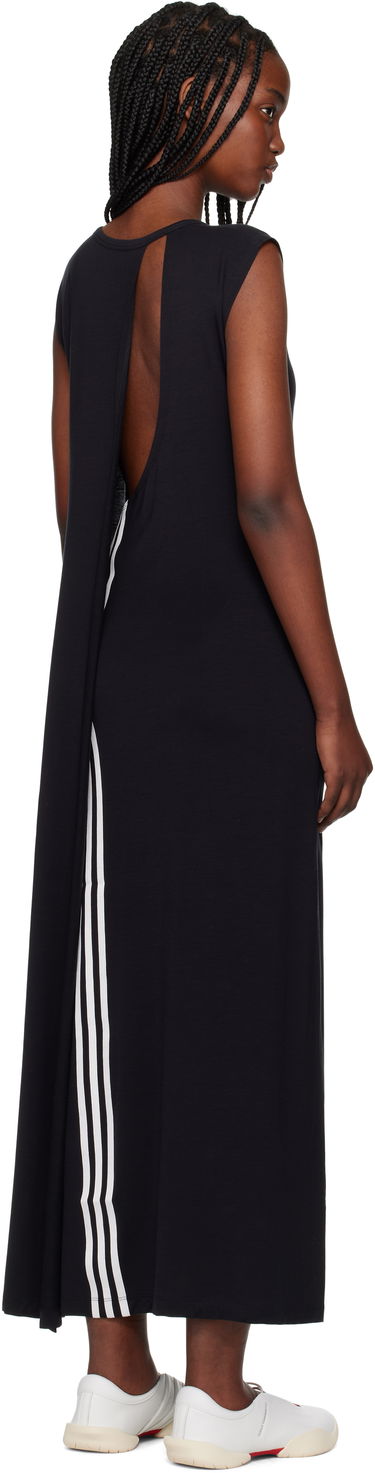Obleke Y-3 Y-3 Open Back Midi Dress Črna | JD1479, 2