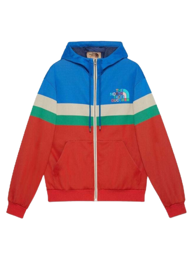 Jakna Gucci x The North Face Hooded Jacket Večbarvna | 675542-XJDWR-4107