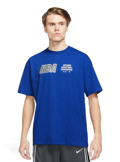 Majica Nike NBA Team 31 Courtside Max 90 Tee Modra | DR6355-417