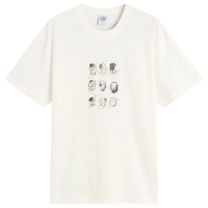 Majica Polar Skate Co. Sequence T-Shirt, Size Small Bela | PSC-F25-23-CWH