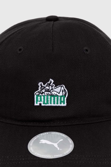 Kapa Puma Skate Relaxed Low Curve Cap Črna | 025131, 1