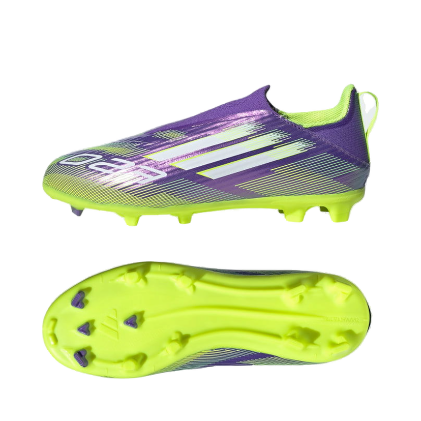 Superge in čevlji adidas Performance F50 League Laceless Artificial Grass Lila | JI0010