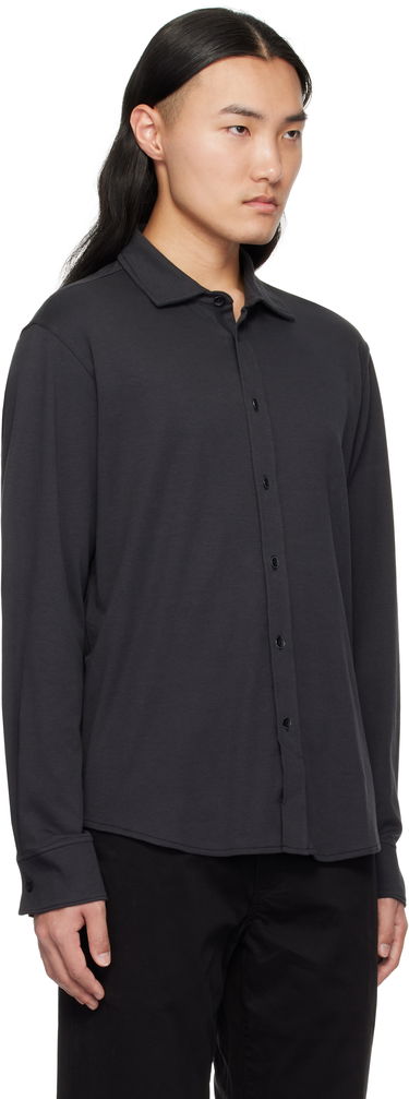 Srajce rag & bone rag & bone Tomlin Cotton Shirt Črna | MBC24HA021W321, 1