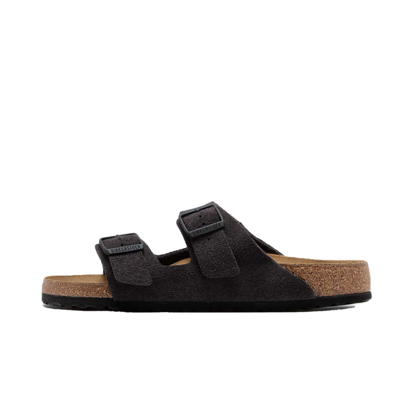 Superge in čevlji Birkenstock Arizona Suede Leather Črna | 1028603