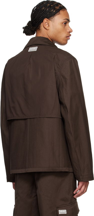 Jakna KENZO Reversible Workwear Jacket Rjava | FF55VE2309GF, 2