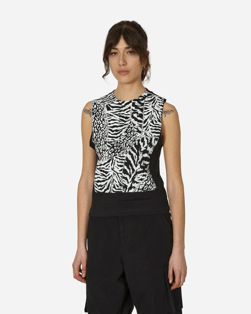 Telovnik Aries Animal Screen Vest Black Črna | SUAR40002 BLK