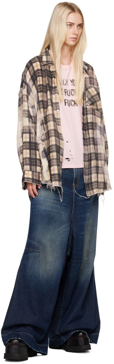 Kavbojke R13 R13 Jesse Wide Leg Jeans Modra | R13WD082 D144A, 3