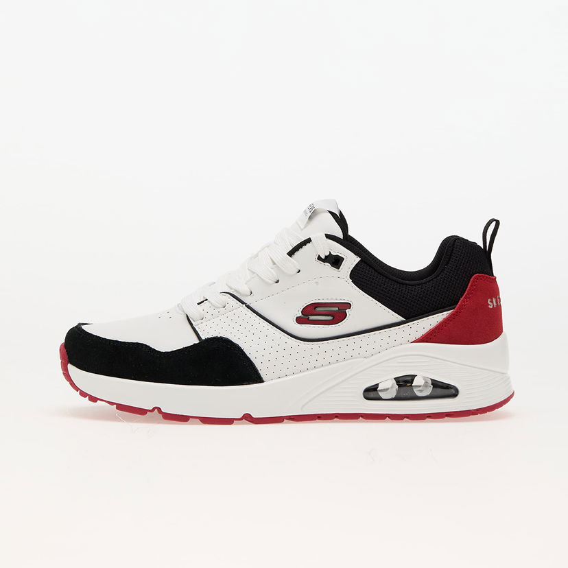 Superge in čevlji Skechers Uno - Retro One White/ Black/ Red Bela | 183020 WBRD