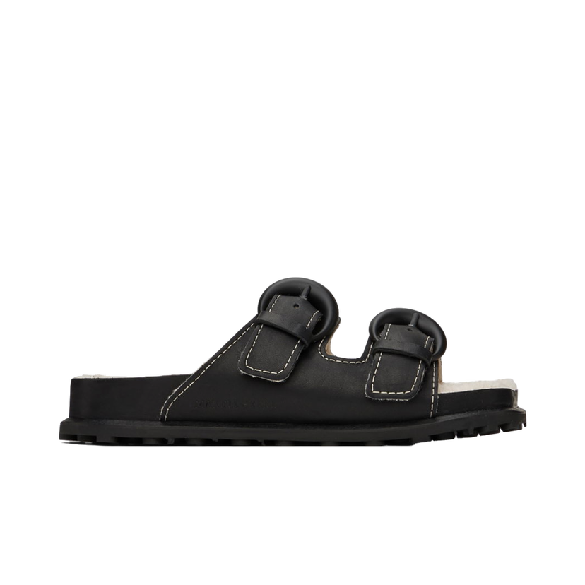 Superge in čevlji Marine Serre Square Toe Sandals "Black" Črna | MFW017