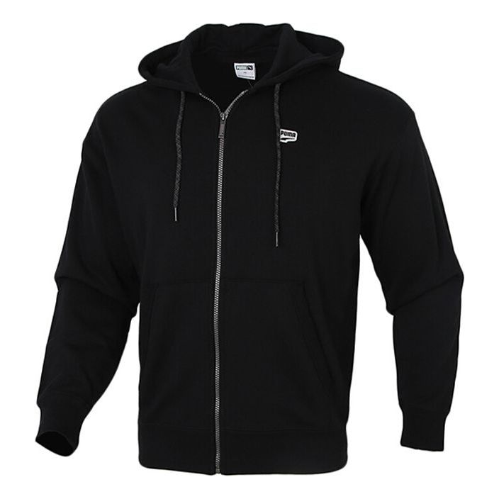 Pulover Puma Downtown Full Zip Jacket Črna | 530164-01