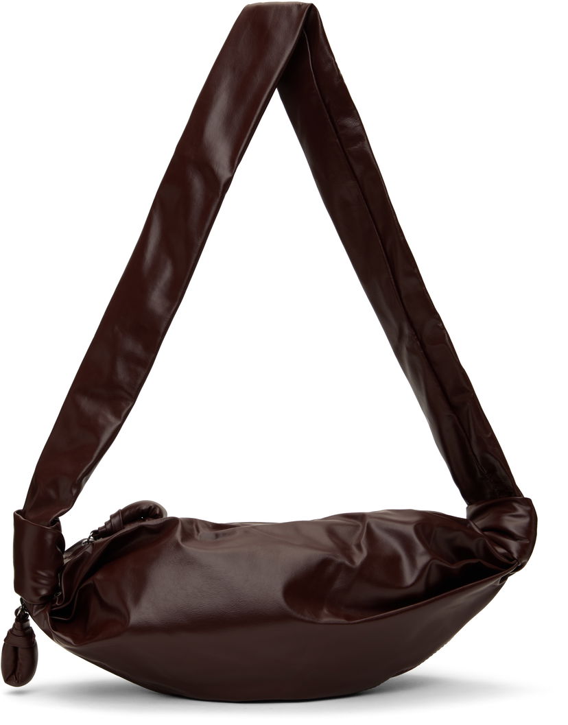 Torbica LEMAIRE Small Soft Croissant Bag Bordo | BG0092 LL0028