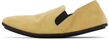 Oblačila The Row The Row Vincit Suede Slippers Rumena | F1562-L40, 2
