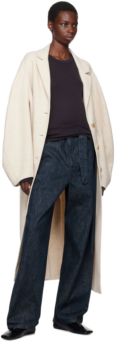 Kavbojke LEMAIRE Twisted Belted Jeans Modra | PA326 LD068, 3