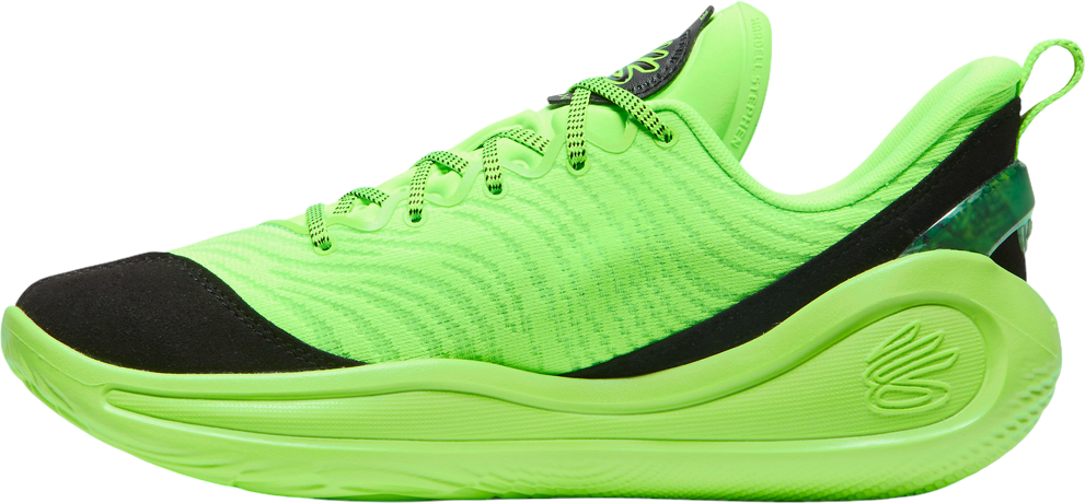 Superge in čevlji Under Armour Curry Flow 12 Extraterrestial Zelena | 3027633-001, 1
