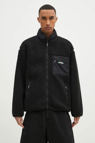 Pleteni pulover Manastash Manastash Mt. Gorilla Oversize Fleece Jacket Črna | 7924252002, 0