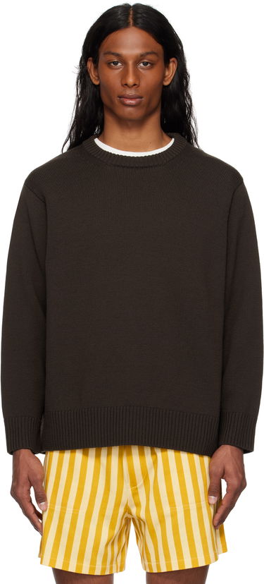 Pleteni pulover Bode Bode Juniper Sweater Rjava | MRS25KT028, 0