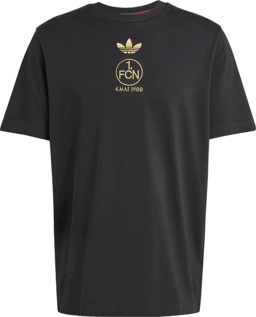 Majica adidas Originals 1. FC Nürnberg 125th Anniversary T-Shirt Črna | 6fcnjf0608