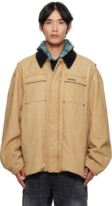 Jakna We11done We11done Washed Work Jacket Bež | WD-JP2-25-070-U-BG, 0