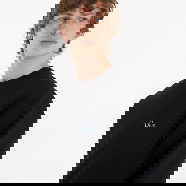 Pulover Dime Classic Small Logo Crewneck Black Črna | DIMESP24D210BLK, 3