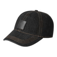 Bleached Denim Baseball Cap