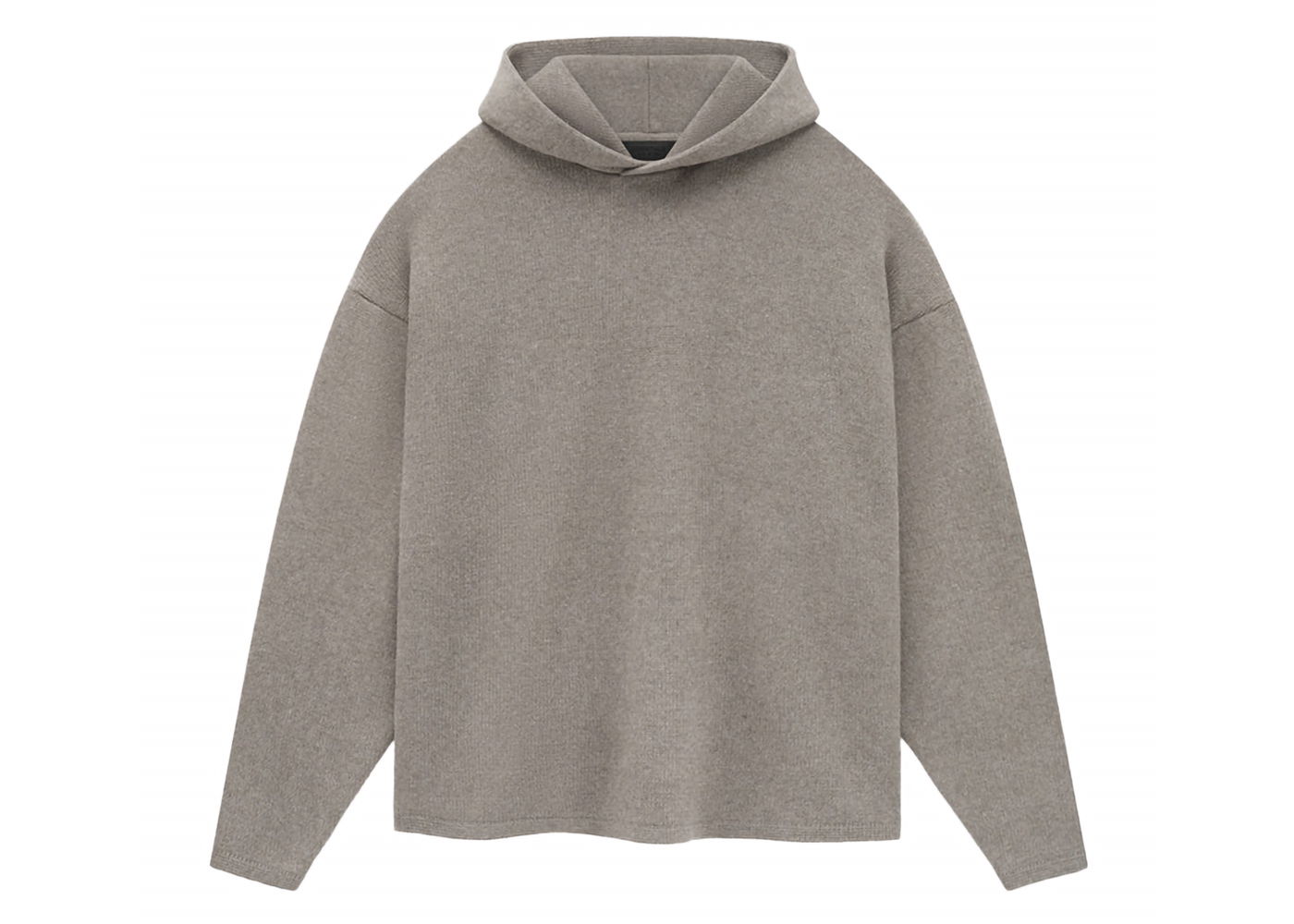 Pulover Fear of God Core Collection Knit Hoodie Heather Grey Siva | 192SU244411F, 0