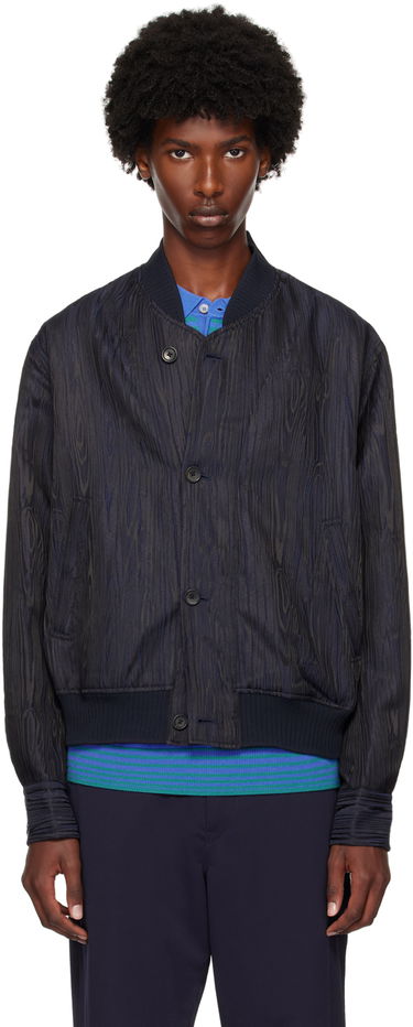 Bomber jakna Paul Smith PS Paul Smith Graphic Pattern Bomber Jacket Mornarica | M2R-872Y-N22133-49, 0