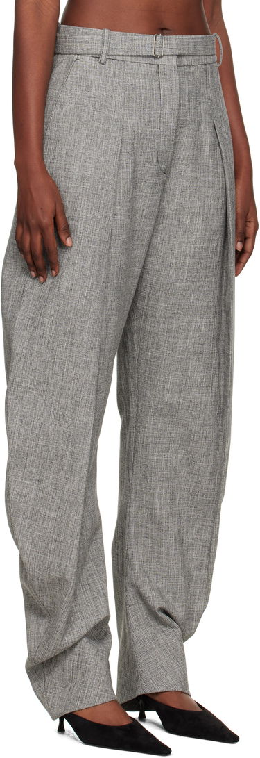 Hlače LANVIN Lanvin Barrel Leg Trousers Siva | RW-TR0123-5293-E25, 1