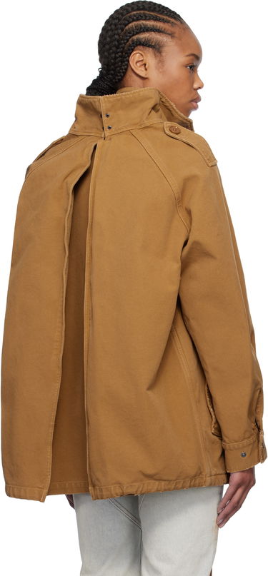 Jakna Maison Margiela MM6 Maison Margiela Spliced Canvas Jacket Rjava | S52AM0313 M35249, 2