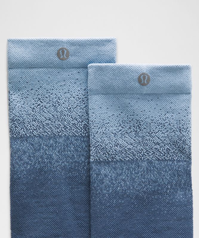 Nogavice lululemon Power Stride Crew Socks Ombre L Modra | prod20003723, 1