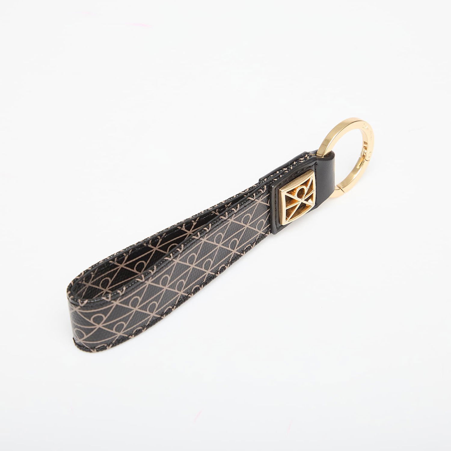 Obeski za ključe CALVIN KLEIN Calvin Klein Emblem Aop Key Fob Črna | LV04F1099G 2XA, 1