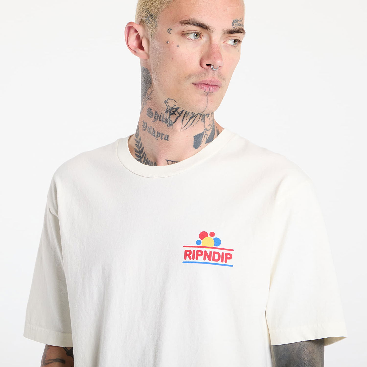 Majica RIPNDIP RIPNDIP Wonder Nerm T-Shirt Bela | RNDSUM25140, 1