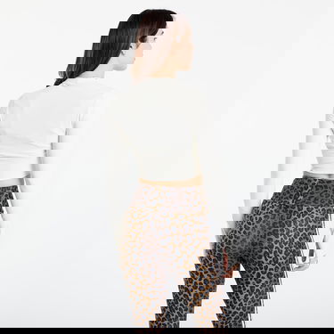 Krop-top adidas Performance Stella McCartney Training Longsleeve Crop Top Bela | JM1403, 2