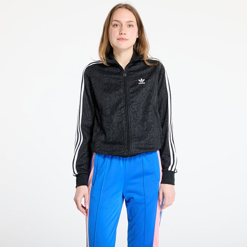 Trenirka adidas Originals Firebird Snake Track Jacket Črna | JI8404