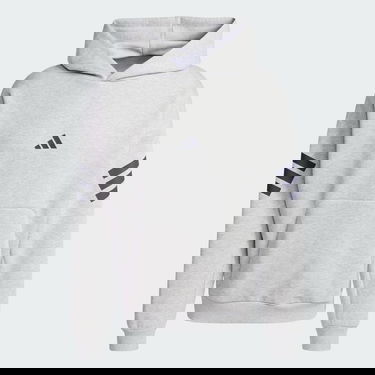 Pulover adidas Performance Future Icons 3-Stripes Hoodie With Drawstring Siva | JD4847, 3