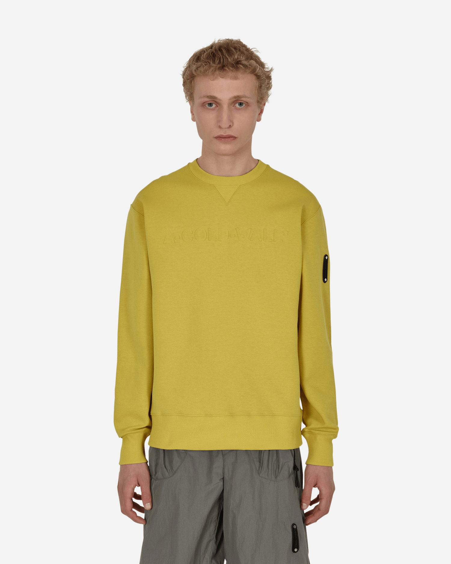 Pleteni pulover A-COLD-WALL* Gradient Crewneck Rumena | ACWMW061 CDMI, 0