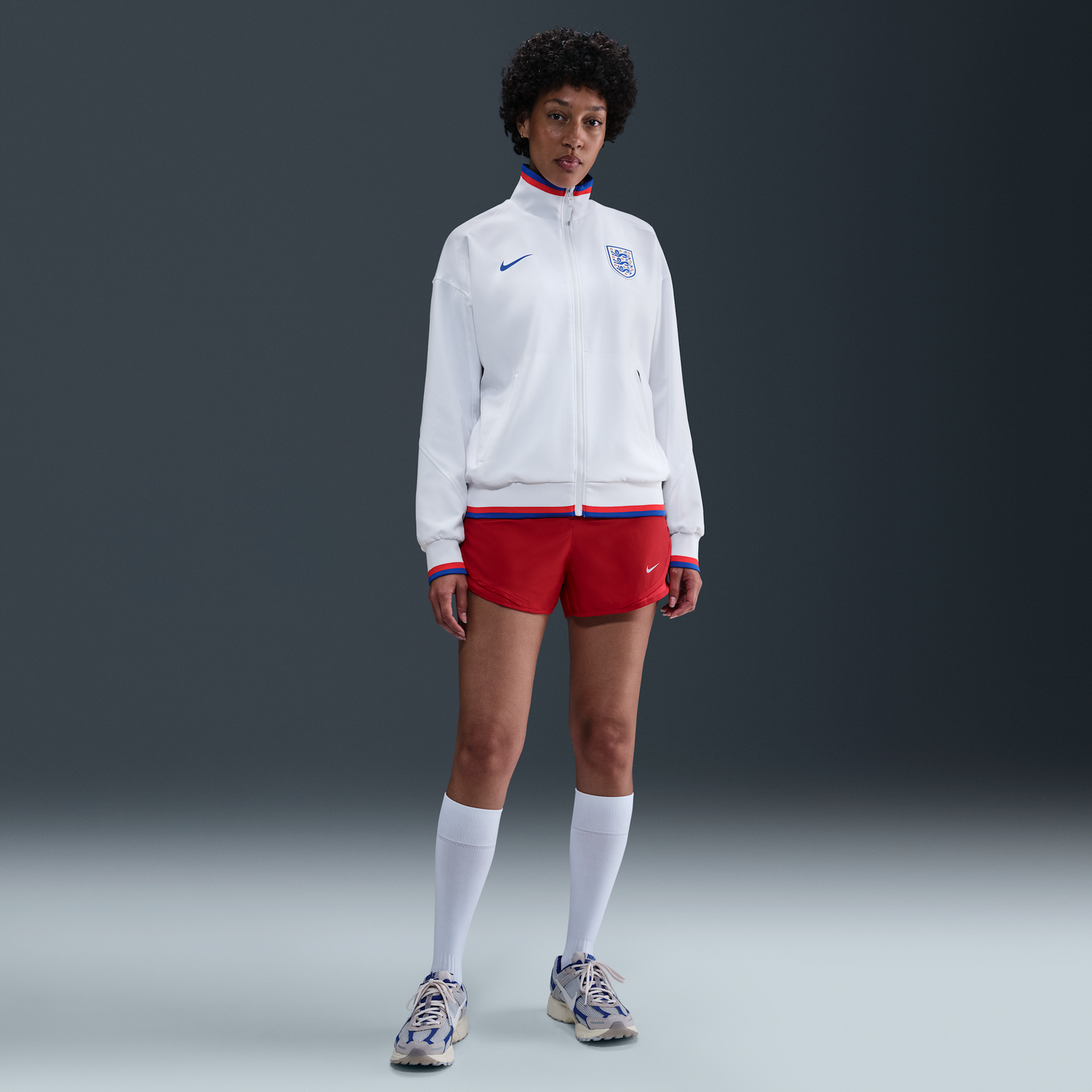 Jakna Nike England Strike Dri-FIT Football Jacket Bela | FZ9378-100, 1