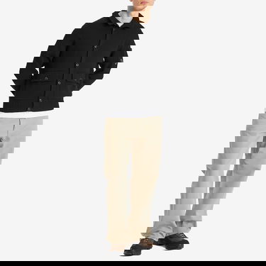 Pleteni pulover C.P. Company C.P. Company Compact Cotton Lens Knit Cardigan, Size Large Črna | 18CMKN078A-110058A-999, 4