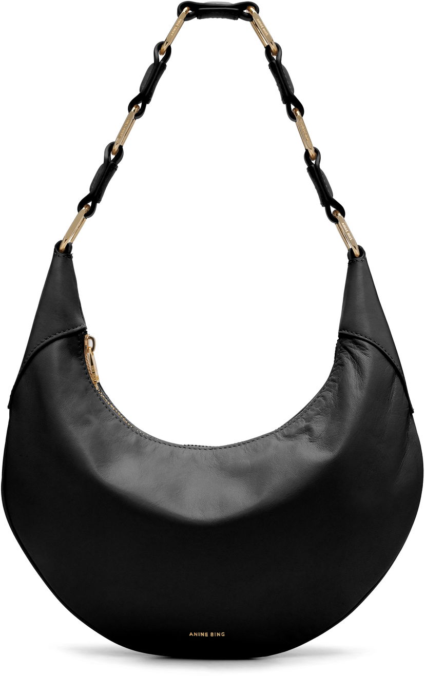 Torbica Anine Bing Anine Bing Kate Hobo Bag Črna | A-13-10695-BLK1