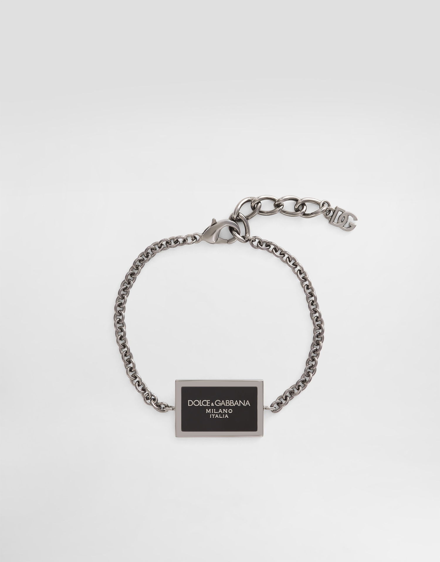 Zapestnica Dolce & Gabbana Dolce & Gabbana Logo Chain Bracelet Kovinski | WBR1D1W1111G7657, 0