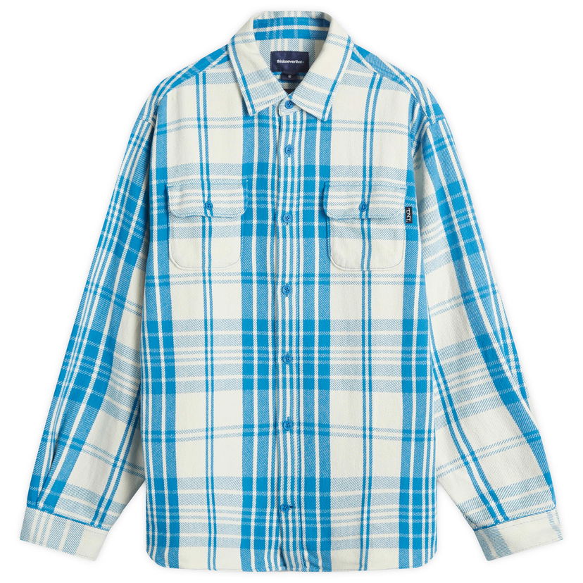 Srajce thisisneverthat Flannel Work Shirt Modra | TN243WSHTL02-BLU