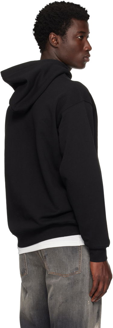 Pulover Dime Cursive Hoodie Črna | DIMESU2543BLK, 2