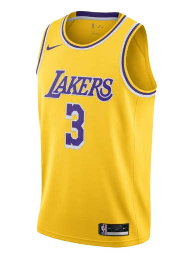 Dres Nike Anthony Davis Lakers Icon Edition 2020 Jersey Rumena | CW3669-728