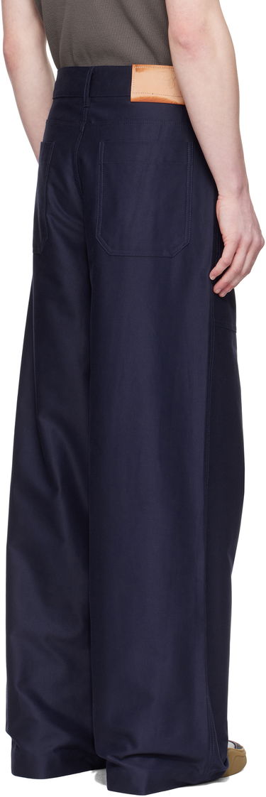 Hlače Serapis Serapis Wide Sailor Trousers Mornarica | SS25_WP_1, 2