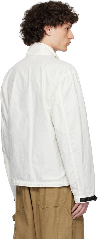 Vetrovka Stone Island Stone Island Organic Look Nylon Panama-TC Jacket Bela | K1S15 4100067 S0069, 2
