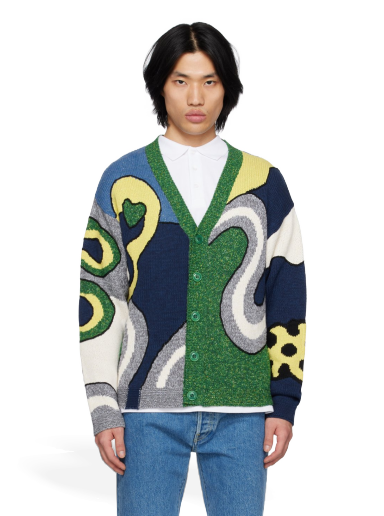 Pleteni pulover KENZO Paris Paneled Večbarvna | FD55CA3653CF