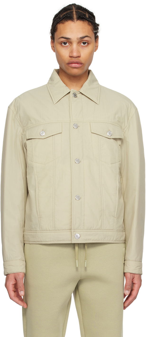 Jakna AMI Paris Padded Jacket Zelena | HJK233.PA0009